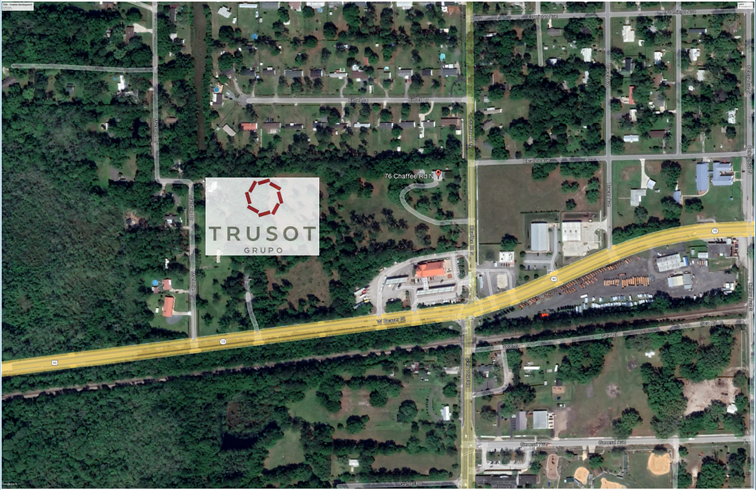 Trusot Developments is developing a project along Chaffee Road in West Jacksonville.