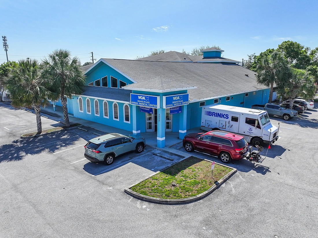 A St. Petersburg animal hospital is part of a 15-property portfolio that is on the market.