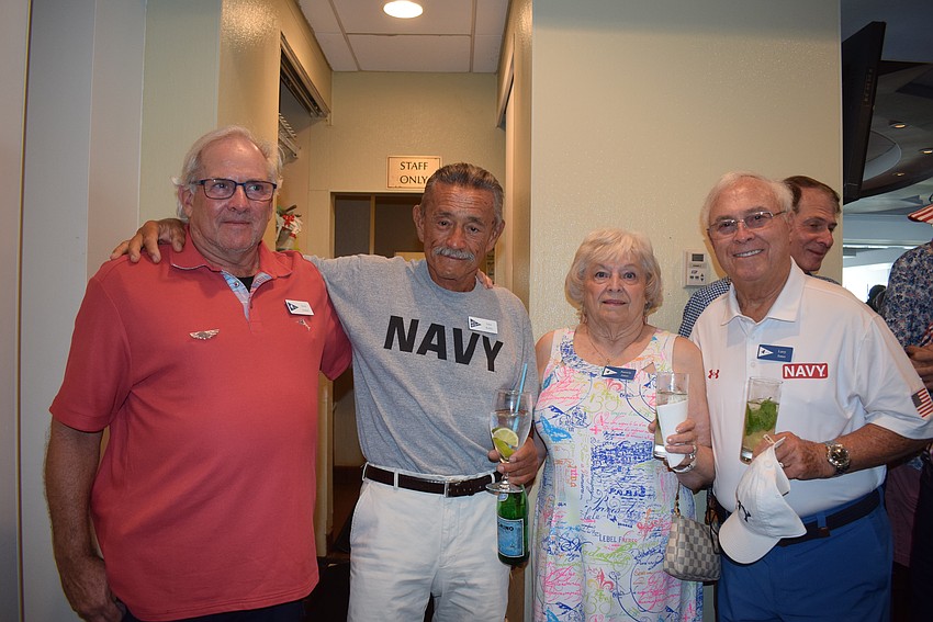 David Sendzul, John Roble, Patricia and Larry Jones