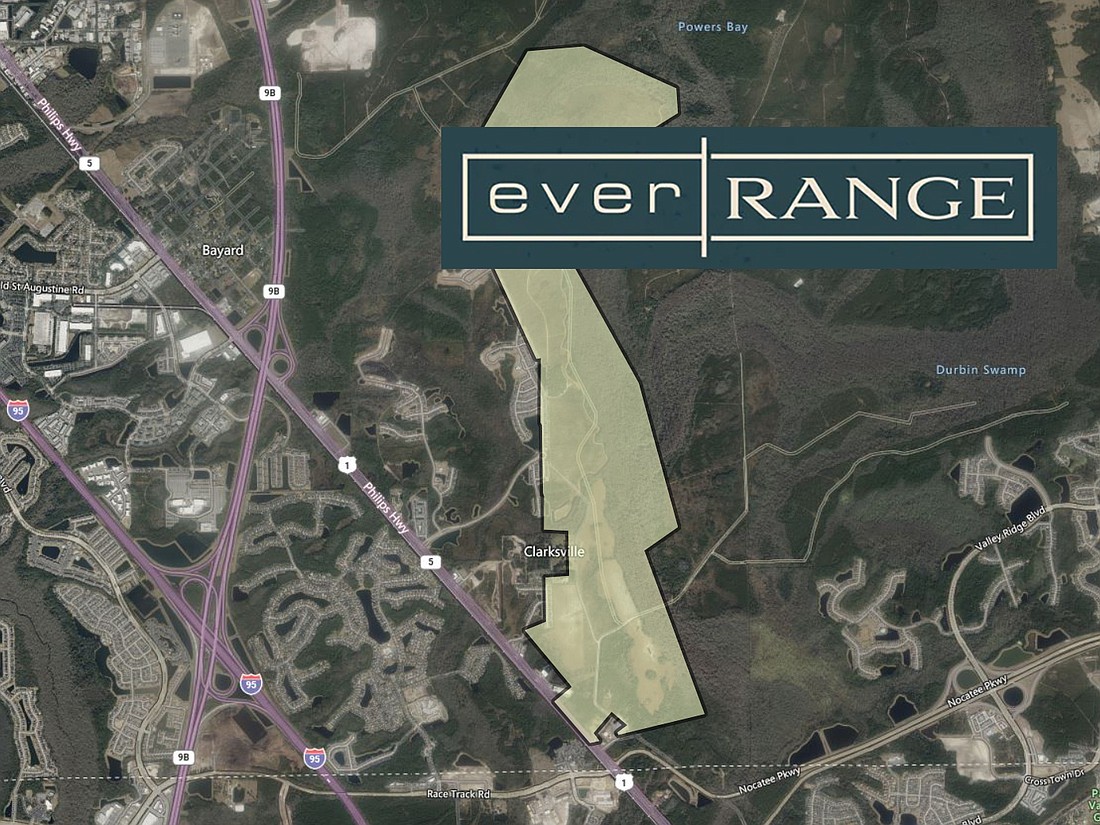 EverRange is in development north of Nocatee Parkway with access from Philips Highway.