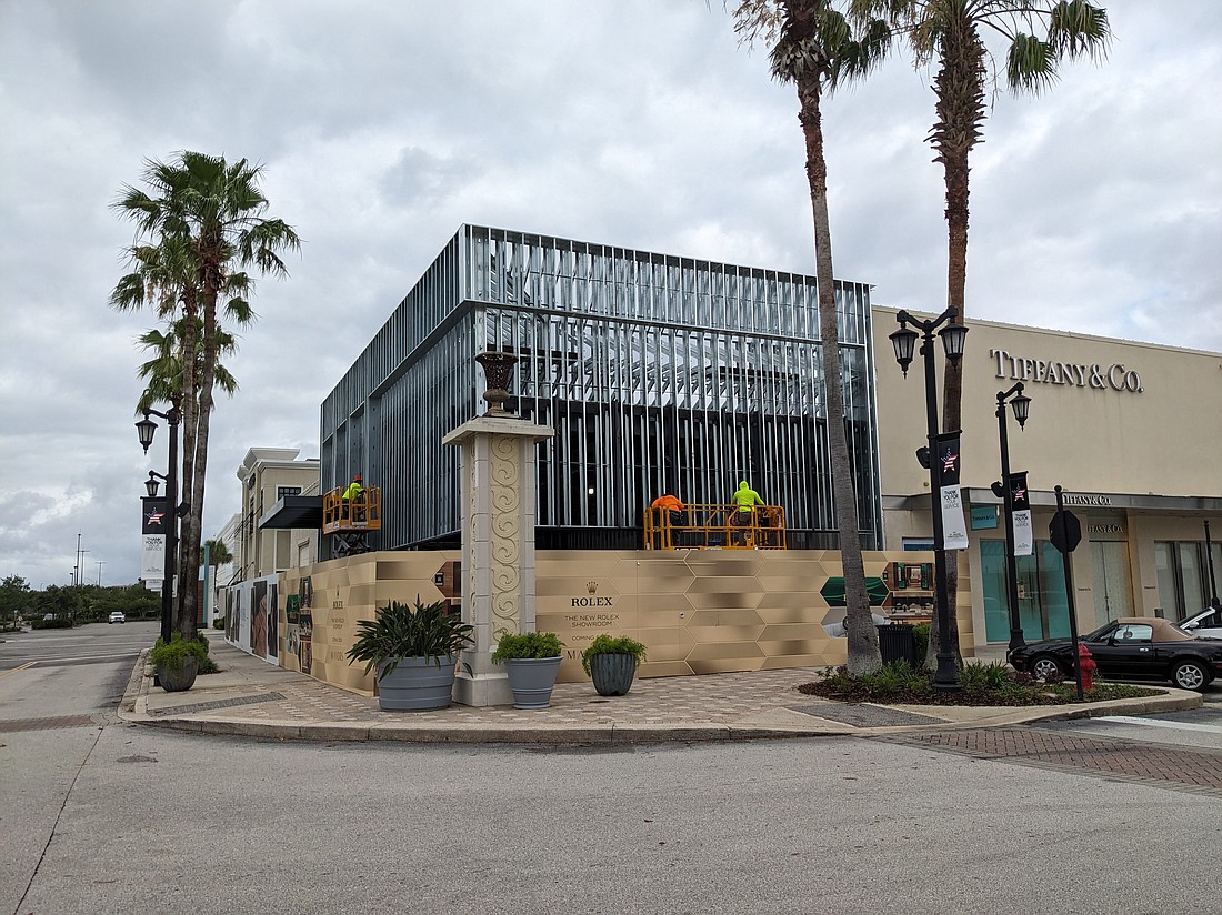 Mayors Jewelers at 4834 River City Drive, Unit 119, in St. Johns Town Center is renovating at a cost of $1.5 million.