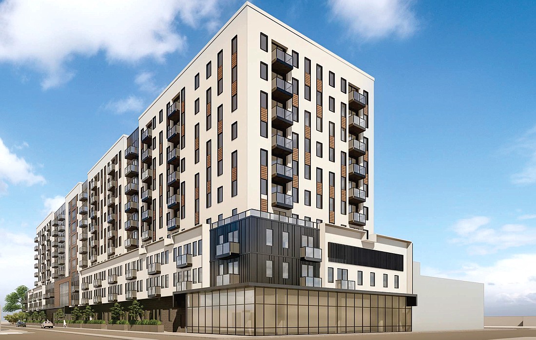 The Artists Court apartments at South Washington Boulevard and Adams Lane will include 26 attainable units thanks to the city's bonus density and other incentives.