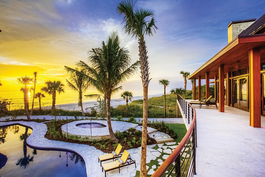 The Ohana estate at 6633 Gulf of Mexico Drive, photographed in 2013.