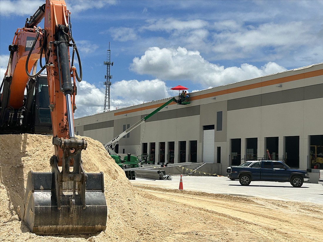 Work continues on IGP 95/Logistics Park at World Commerce Center in St. Johns County.