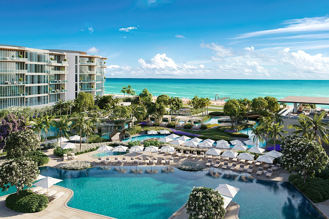 A rendering of the St. Regis Longboat Key, set to open this summer.