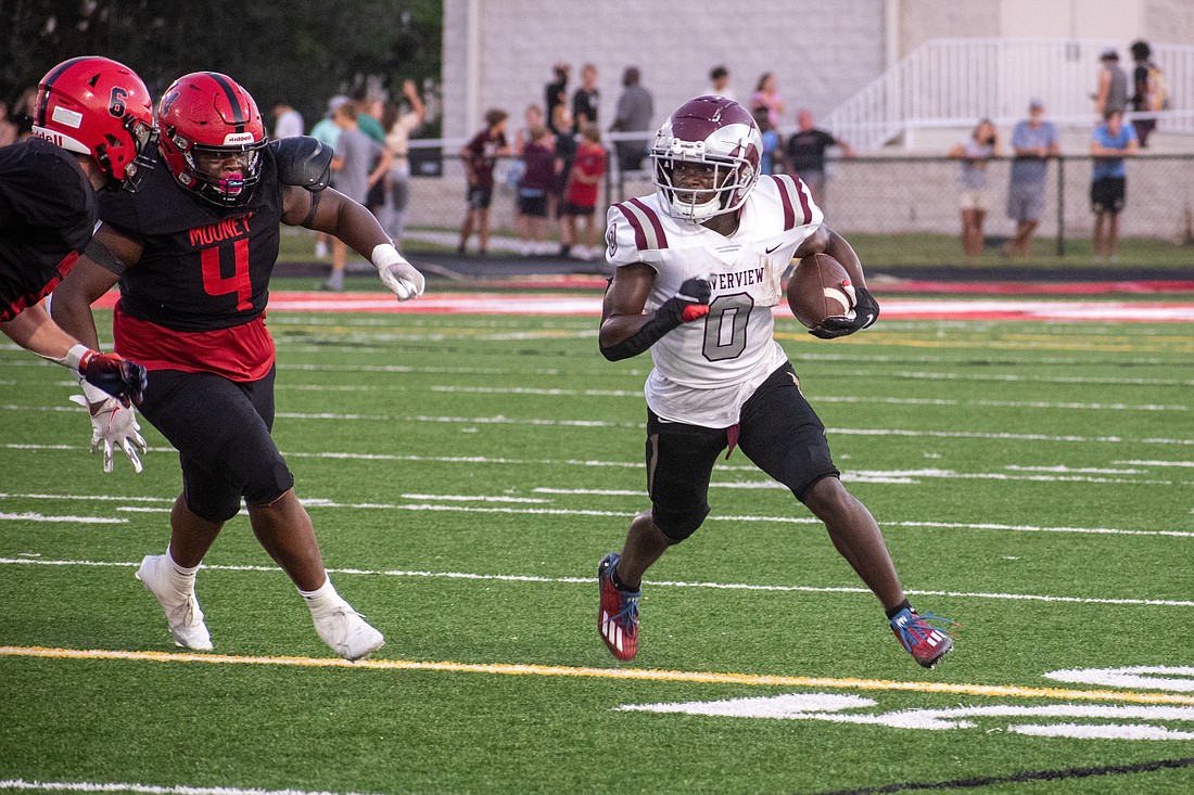 Riverview High's DJ Johnson ran for 1,660 yards and 23 touchdowns in 2023. Could that production now earn him an NIL opportunity under the FHSAA's new rules?