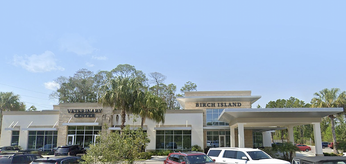 Birch Island Veterinary Care operates in a 12,427-square-foot building at 14485 Philips Highway. It is adding boarding capacity next door.