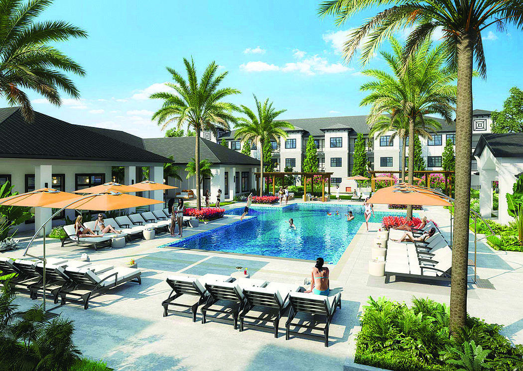The Ascend Durbin Creek apartments in northern St. Johns County sold May 21 for $70.23 million and have been renamed Aria Durbin Creek. The buyer was Harbor Group International, a global real estate investment and management firm based in Norfolk, Virginia.