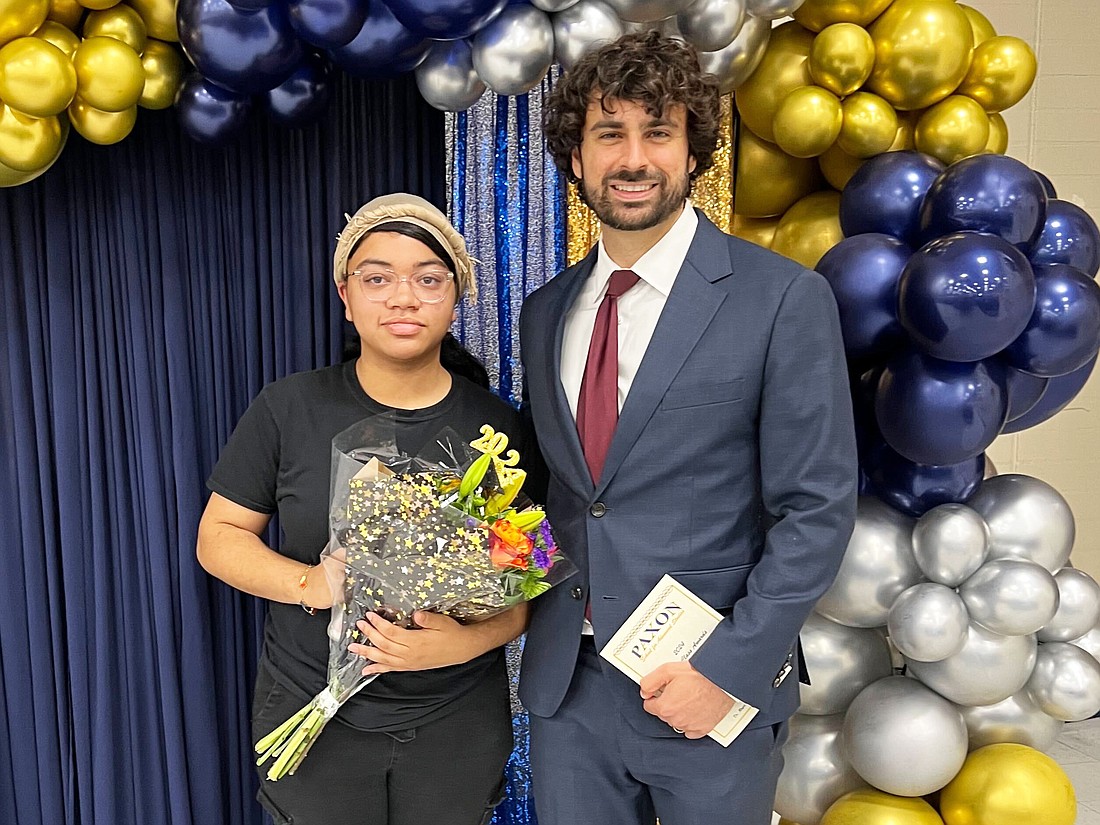 Aniya Martinez received an Empowering Greatness Scholarship from the Farah & Farah law firm in partnership with the Florida Prepaid College Foundation.