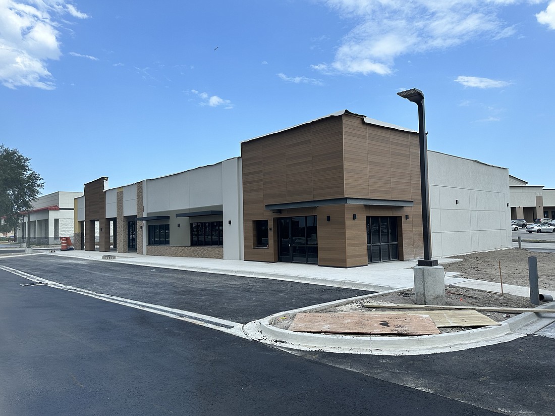 Landlord Brixmor converted the closed TGI Fridays restaurant into a two-tenant building that is starting with a Starbucks coffee shop.
