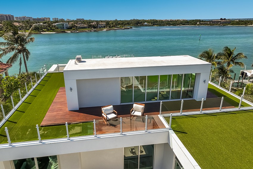 The rooftop of 1325 Westway Drive