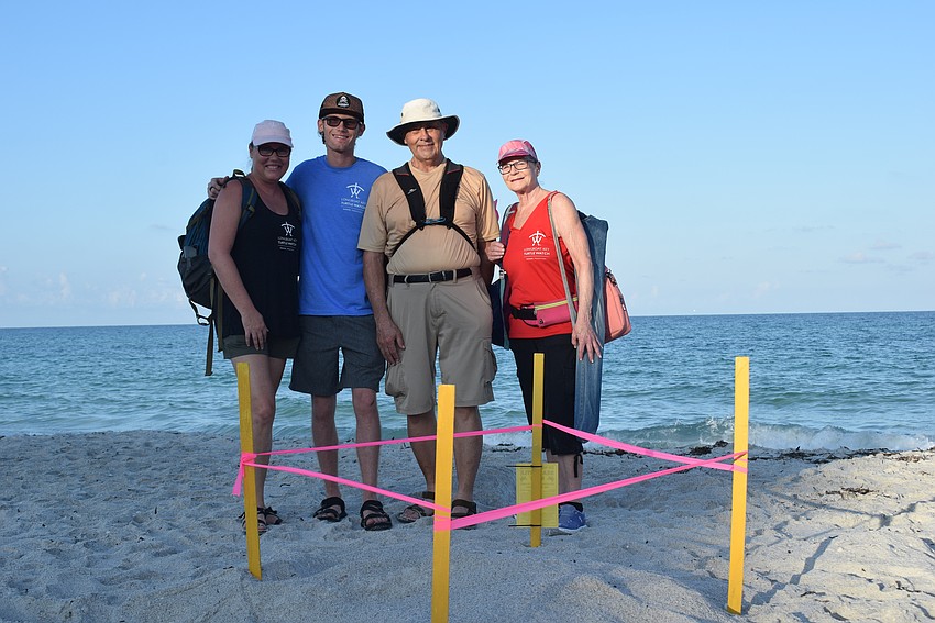 Brenda Jameson, Caleb Jameson, Sam DiGiammarino and Connie Schindewolf