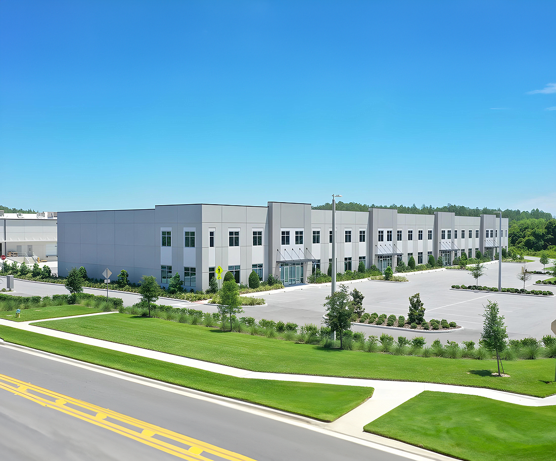 Asturia Corporate Center, a 235,000-square-foot flex-industrial, is one of several spec projects in the county using loans from money generated from Penny for Pasco.