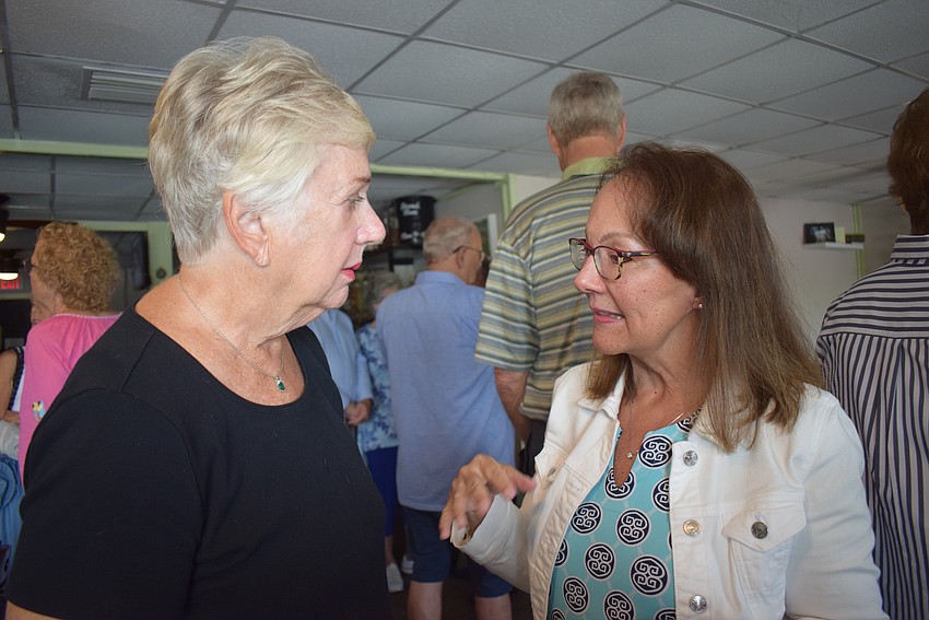 Karen Gardiner and Crystal Howard