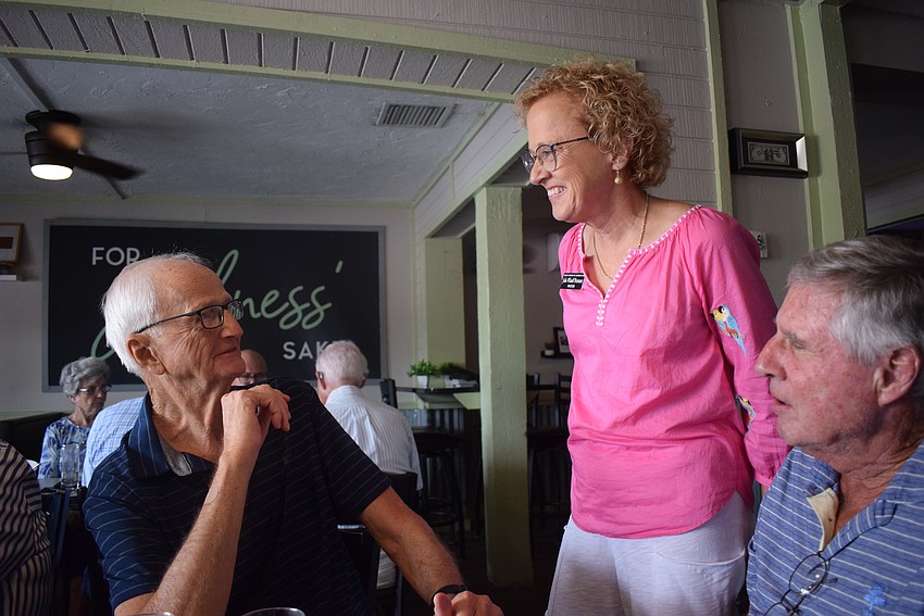 Dick McLaughlin and Julia Piermont