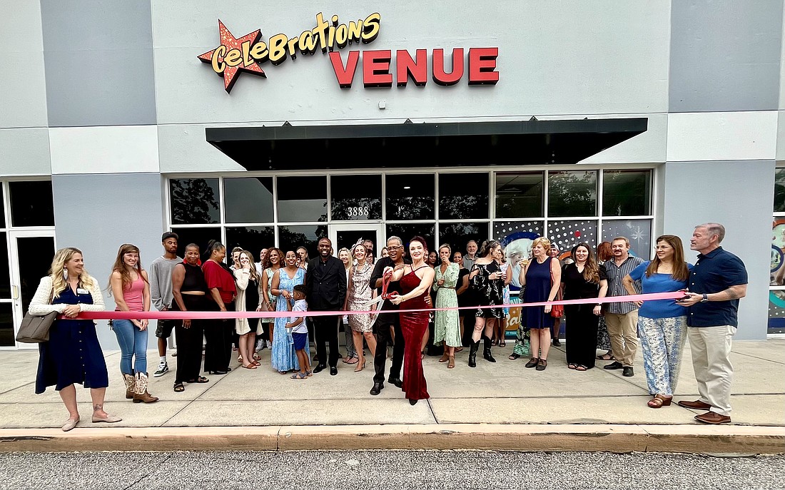 Celebrations Venue held a grand opening at 3888 Central Sarasota Parkway on Wednesday, June 12.