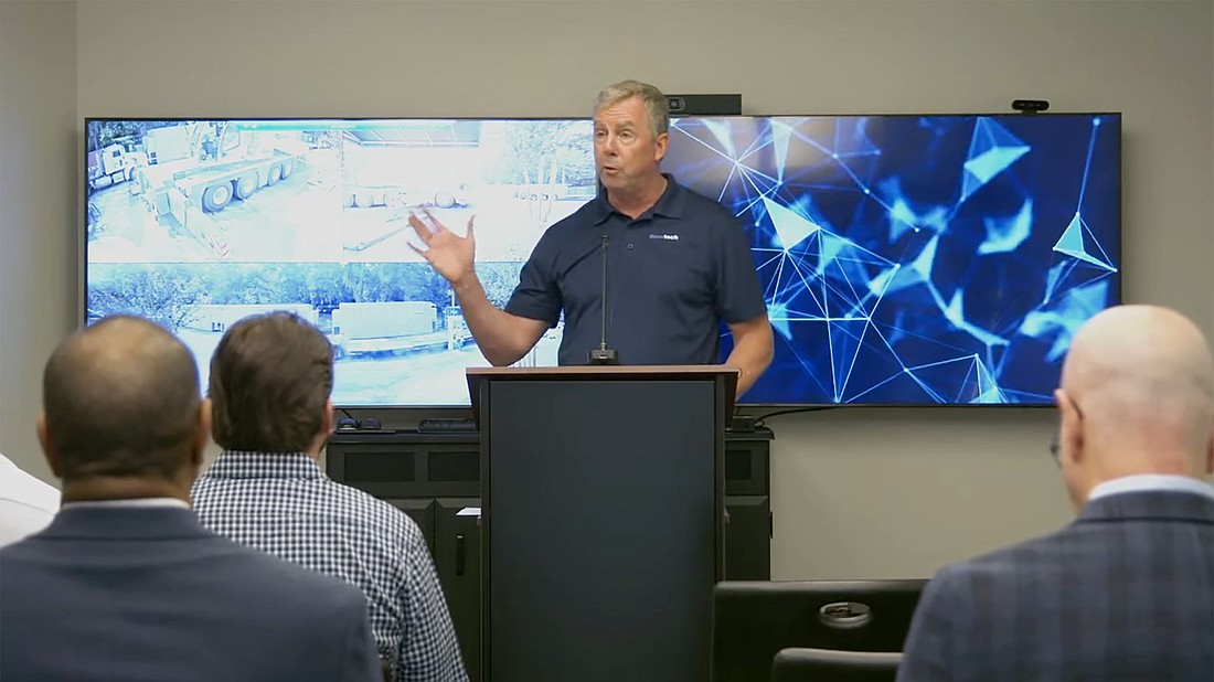 Duos Technologies Group Inc. CEO Chuck Ferry announced his company's plans for Duos Edge AI at a news conference June 18 broadcast on YouTube.