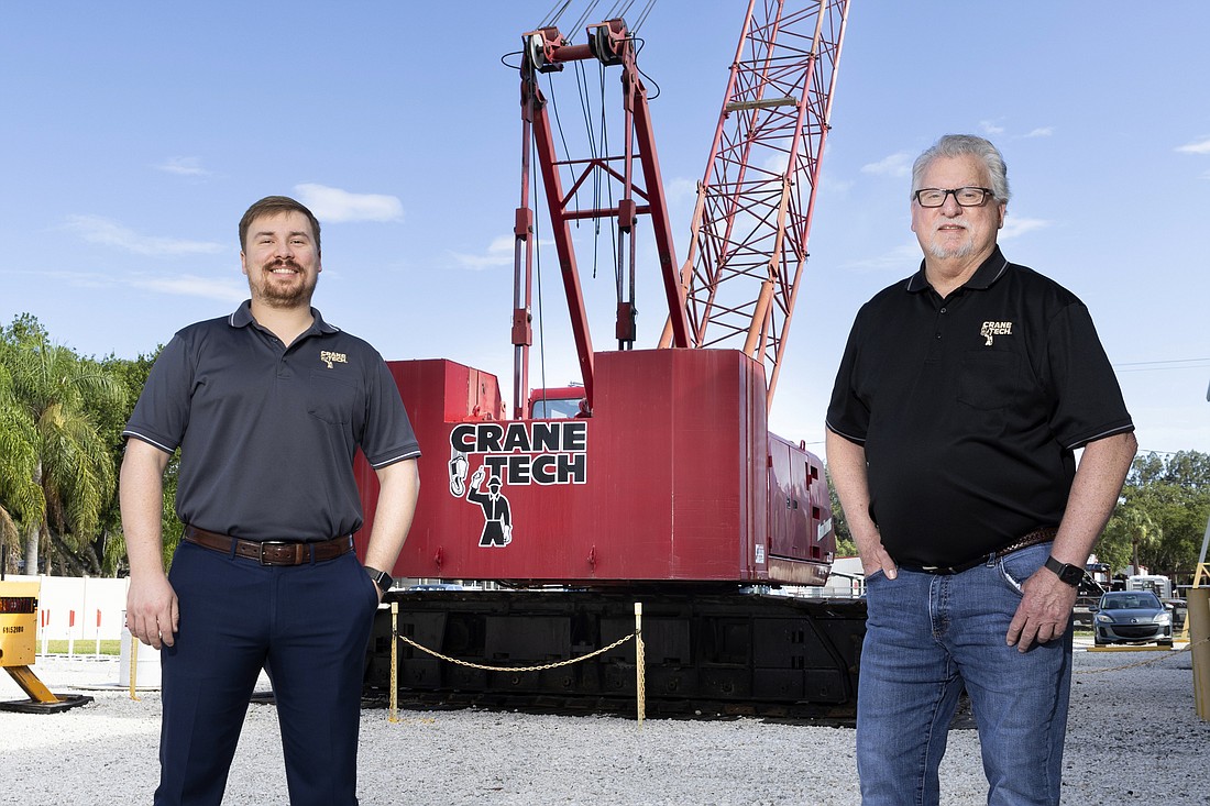 Ethan and Bo Collier are the second and third generations of Brandon-based Crane Tech.