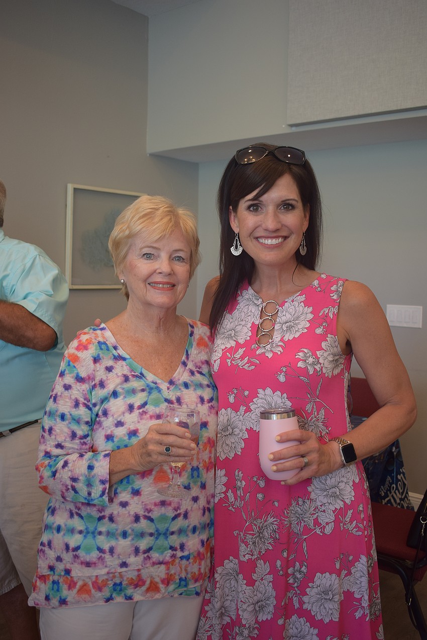 Jamie Engel and Kim Johnson