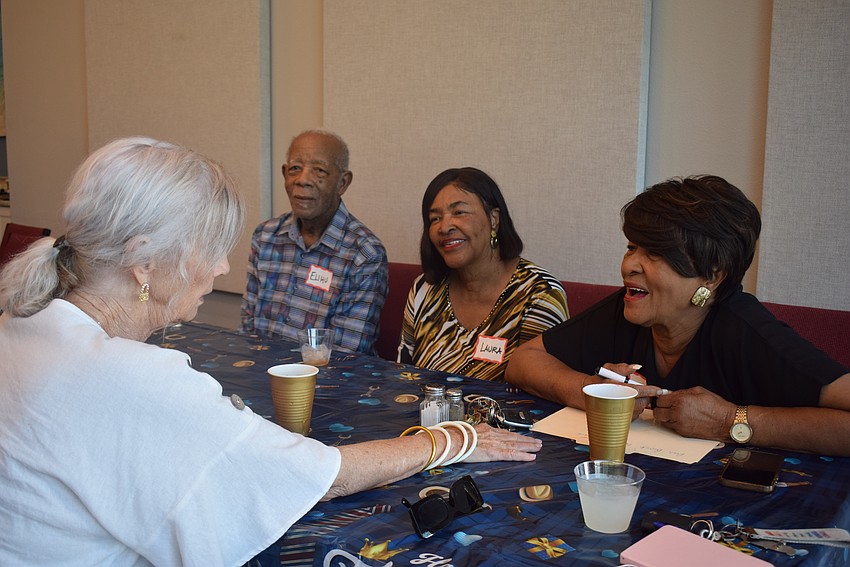 Sandra Johnson, Elihu Wallace, Laura Wallace and Shirley Pearson
