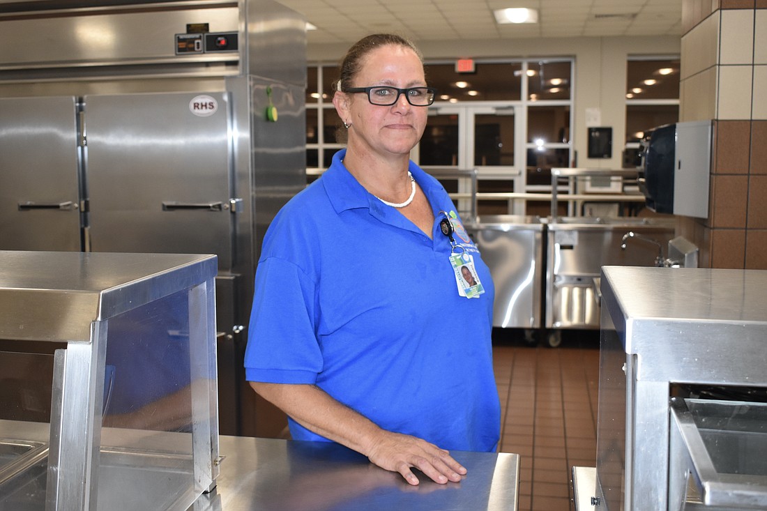 Food Services Manager Melissa Phillips