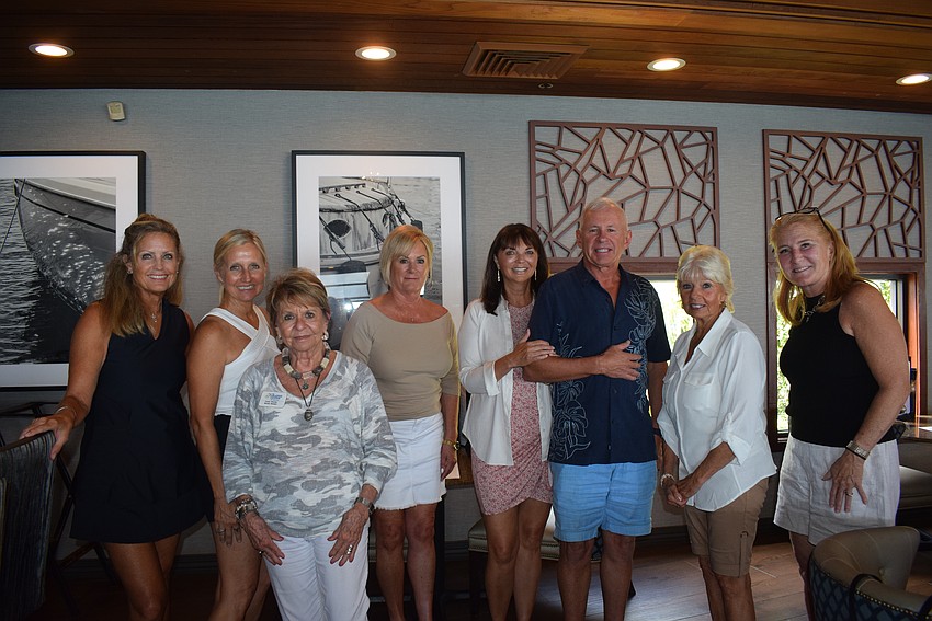 Sharon Austin, Julie Dietz, Carol Peschel, Ann Crump, Michele De Luce, Leighton Allenby, Brennie Nolting and Sarah Johnson