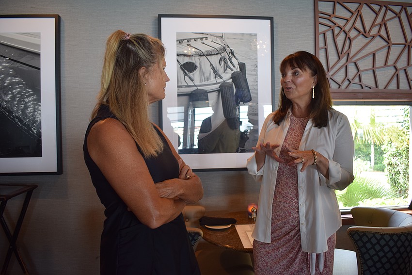 Sharon Austin and Michele De Luce