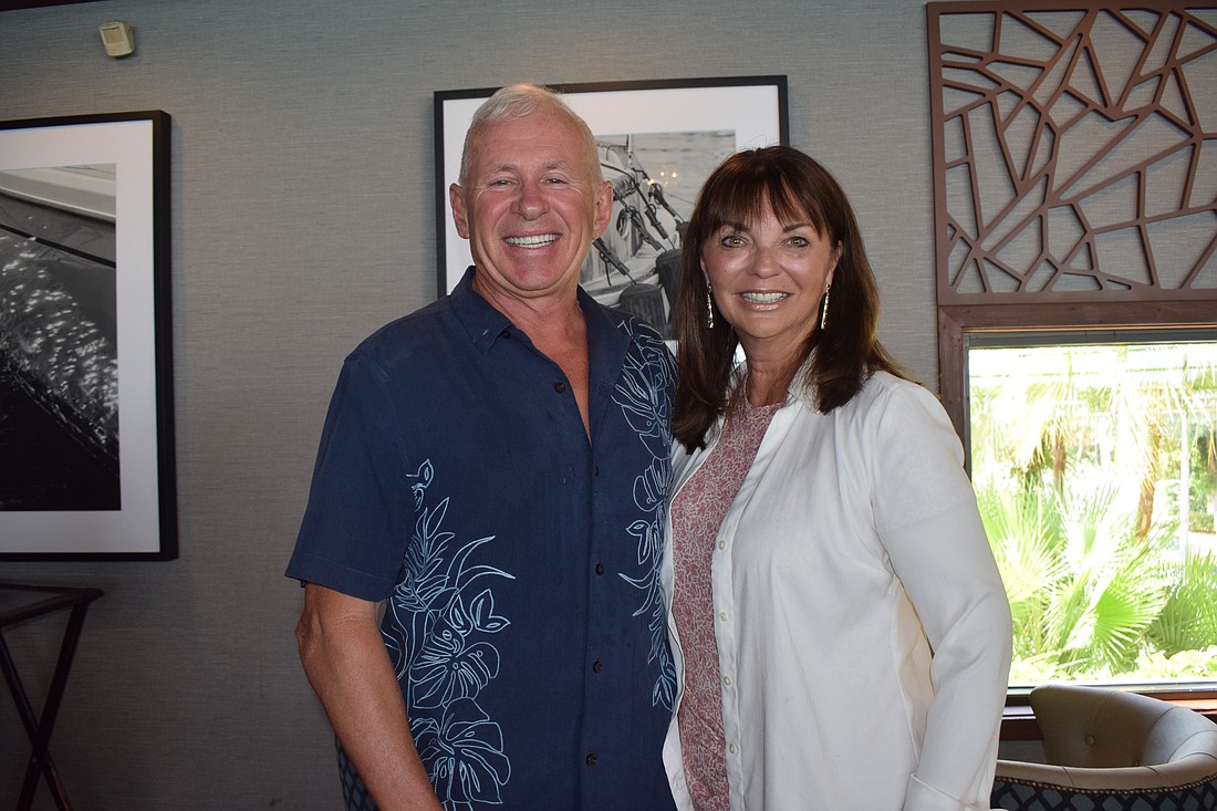 Michele De Luce and Leighton Allenby