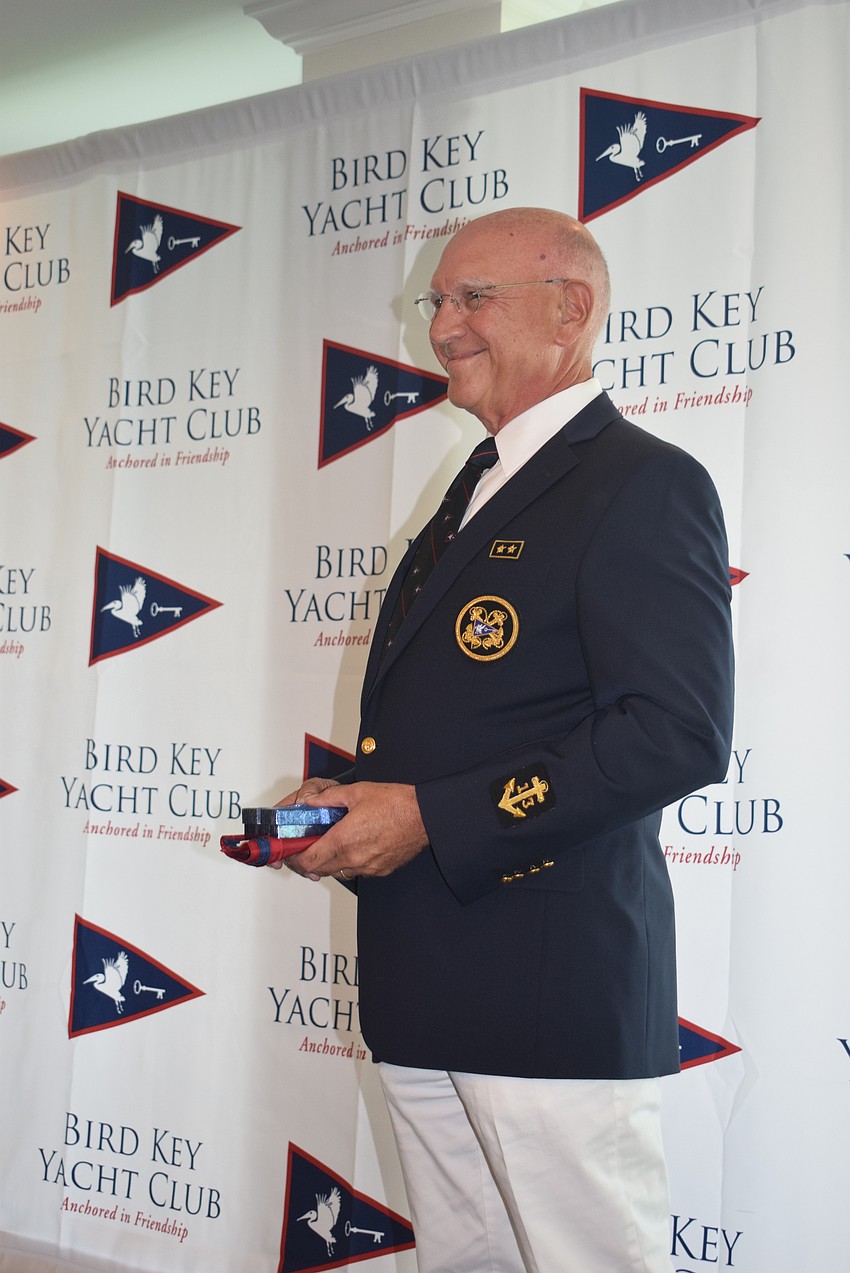 New Commodore Michael Landis
