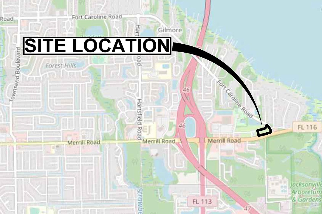 Self storage restaurant coming - Merill Self Storage Map R1080x720 