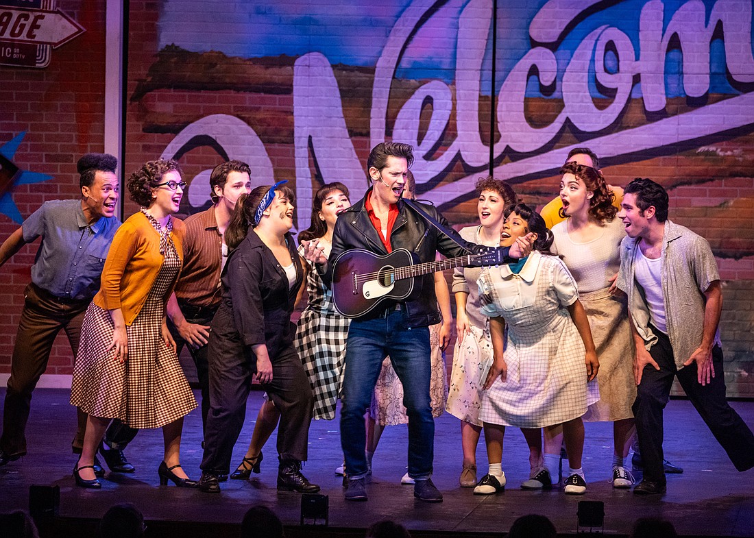 Garden Theatre's recent Broadway on Plant production of "All Shook Up."