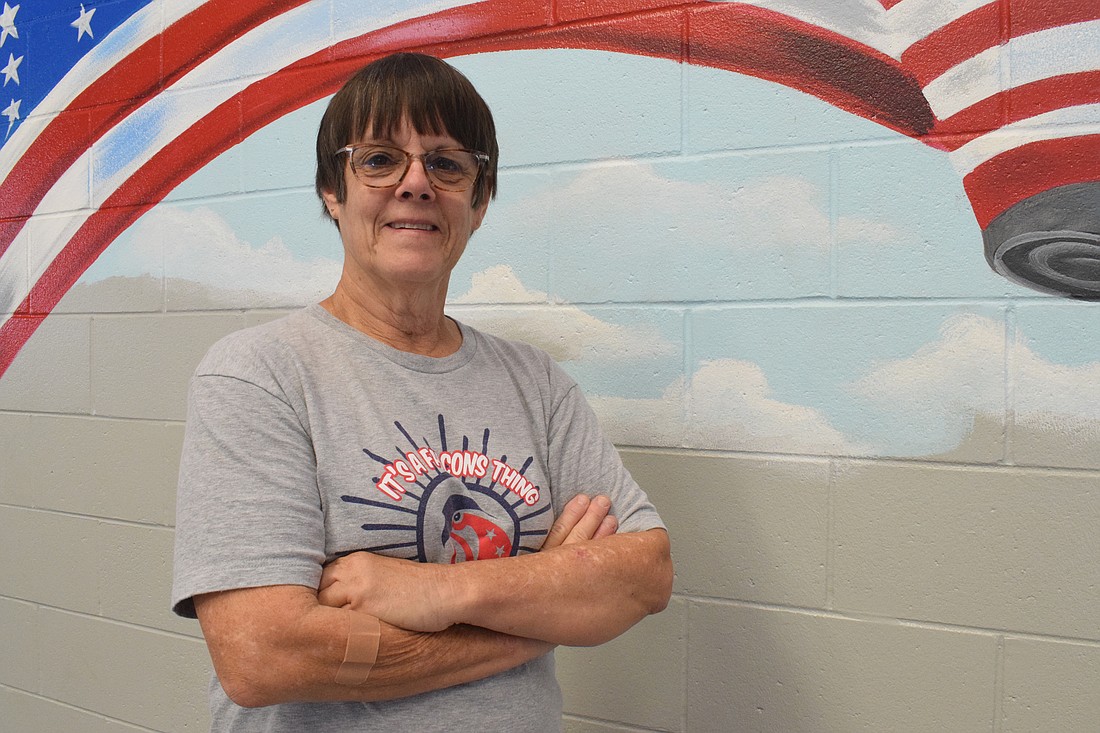 Patricia Heffner, the head custodian at Freedom Elementary School, has been with the School District of Manatee County for 26 years.