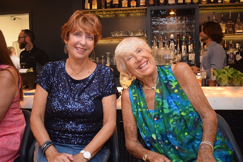 Sandy Endres and Nancy Chanos