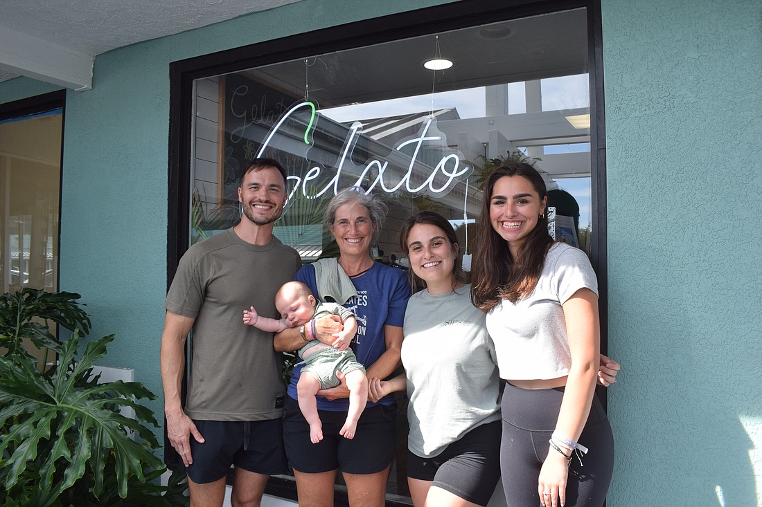 Chris Carter, Emily Condensa, Micah Carter, Justina Carter and Gabriella Loccisano