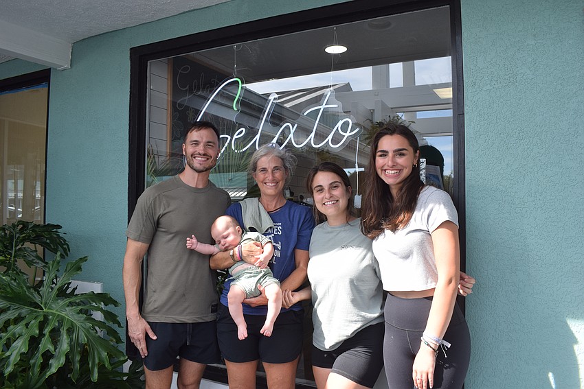 Chris Carter, Emily Condensa, Micah Carter, Justina Carter and Gabriella Loccisano