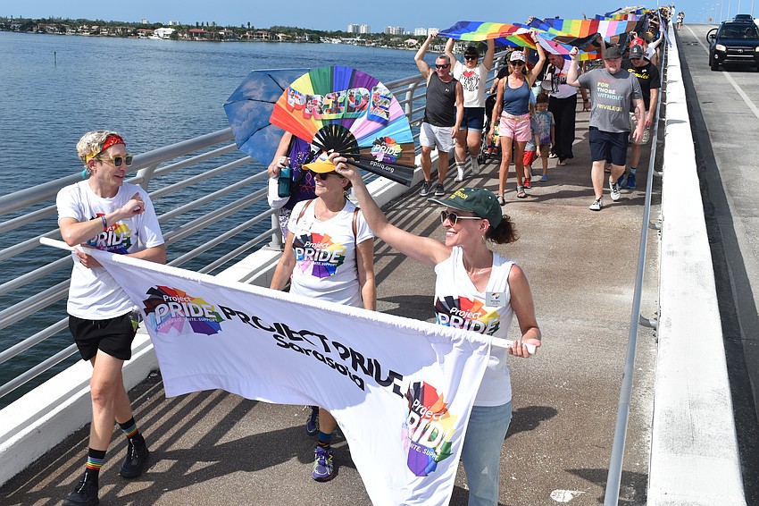 Justyn Hunter-Ceruti, Donna Hanley and Erica Serine lead the way.