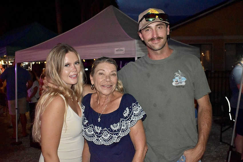 Neighbors Grace Levering, Codi Lembo and Carol Felts live down the street from Fiorelli Winery.