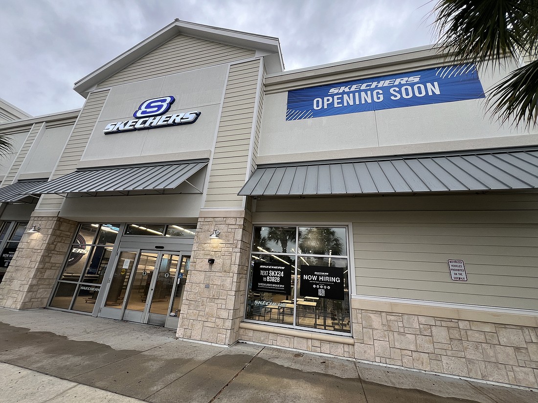 Skechers will open its first location in Flagler County on July 11 in the Island Walk Shopping Plaza at 250 Palm Coast Parkway. Photo by Brian McMillan