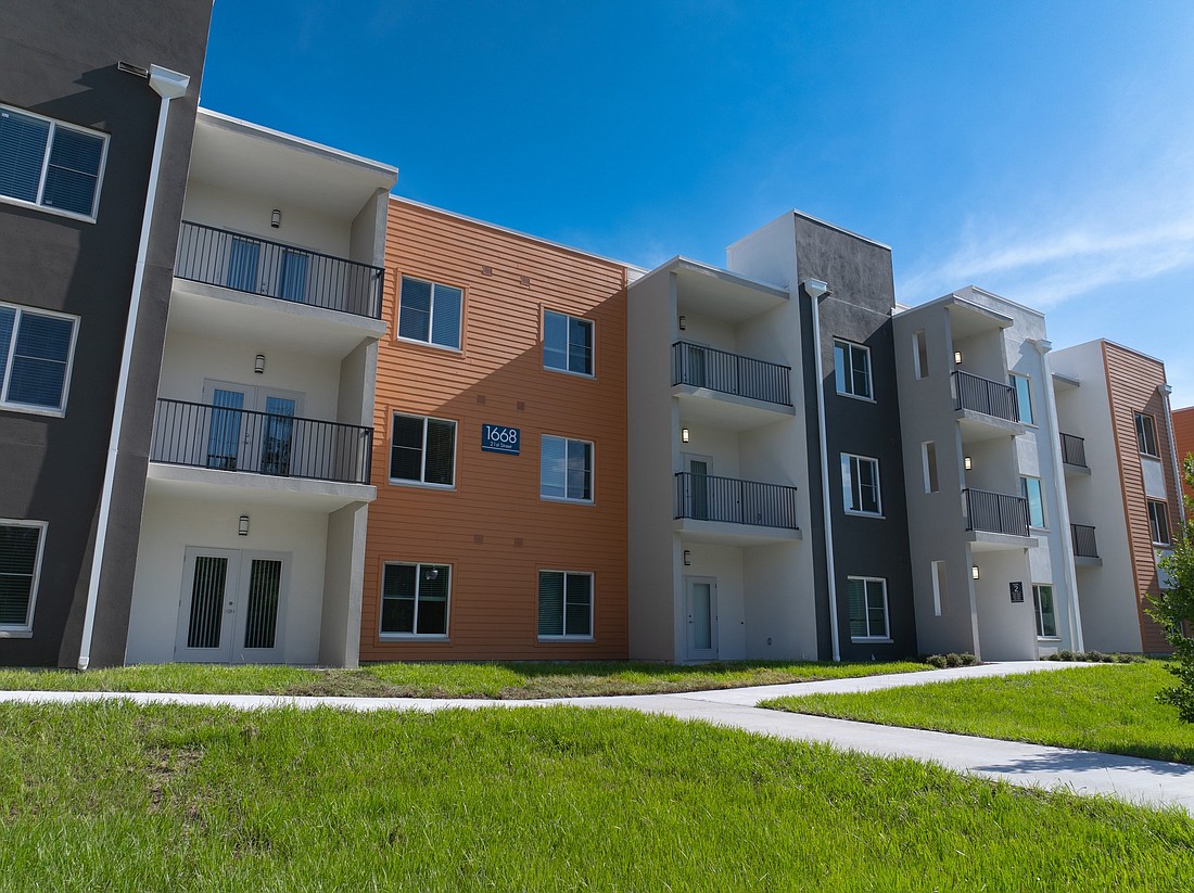 The Cypress Square apartment community in Sarasota's Newtown district officially opens July 8.