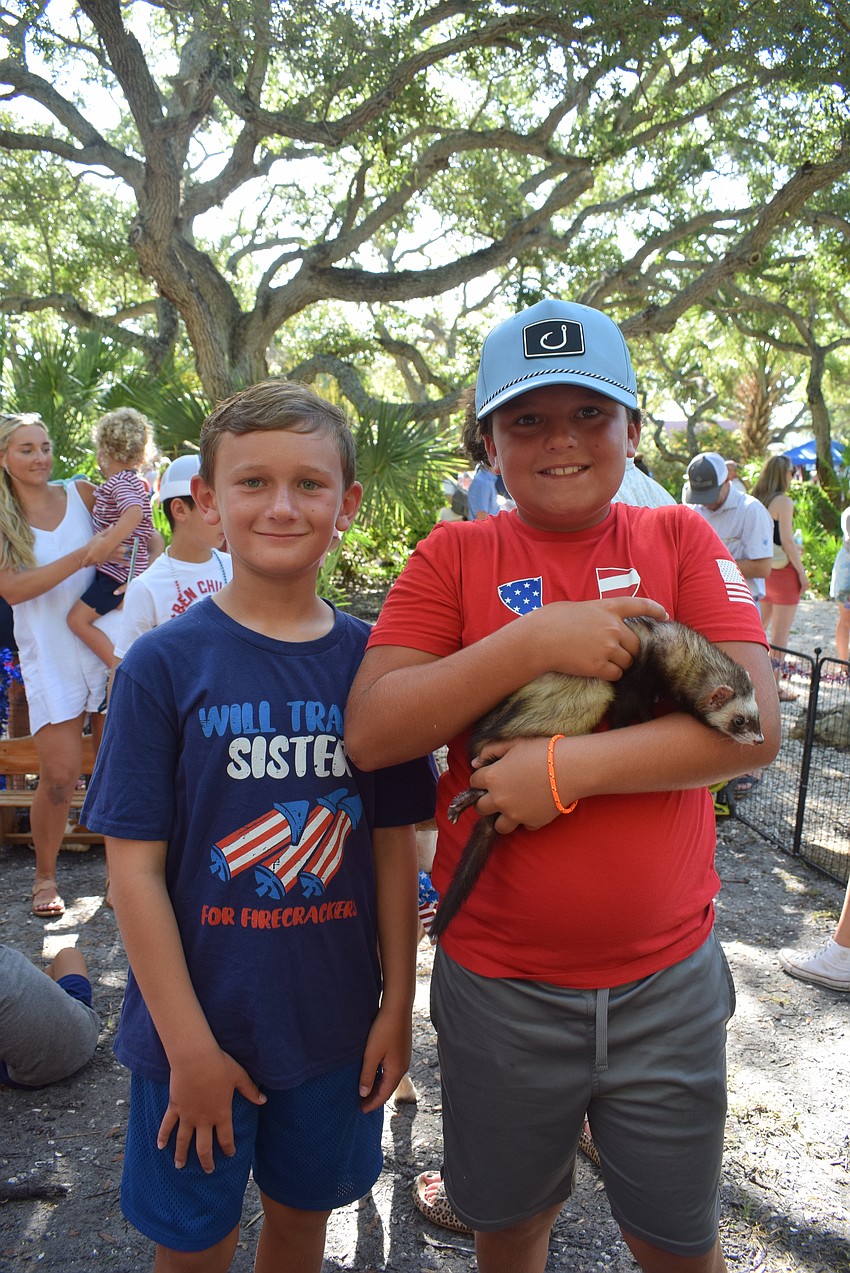 Corbin and Bradley Merson