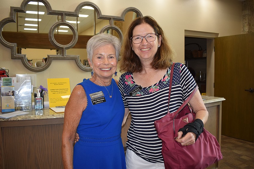 Joyce Wartinbee and Lynn Baron