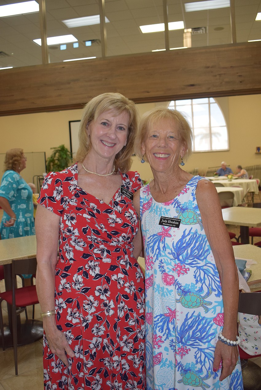 Julie Albert and Judy Ebrahim