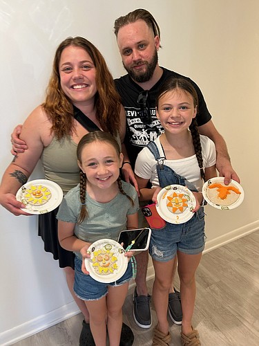 The Dover family: Kevin, Caytlin and their daughters, 9-year-old Kesslea and 11-year-old Ammaleah. Courtesy photo