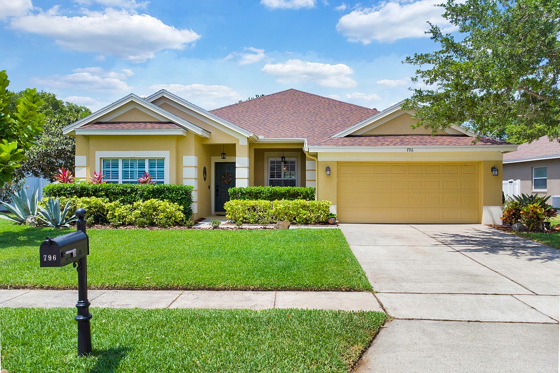 The home at 796 Patriots Point Drive, Ocoee, sold July 2, for $535,000. It was the largest transaction in Ocoee from July 1 to 7. The sellers were represented by Dallas R. Ackley, Compass Florida LLC.