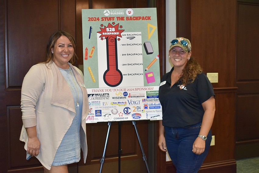 After 10 years, Jessica Seper is passing the reins to Kim Boyton. Boyton will organize the annual Stuff the Backpack event next year.