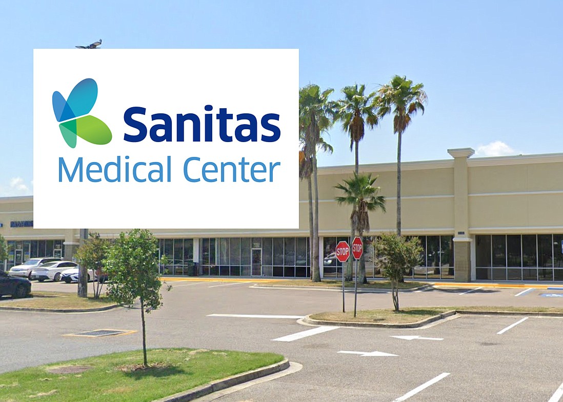 A Sanitas Medical Center is planned at 11160 Beach Blvd., Unit 128, in the St. Johns Square II shopping center at southwest Beach Boulevard and St. Johns Bluff Road.