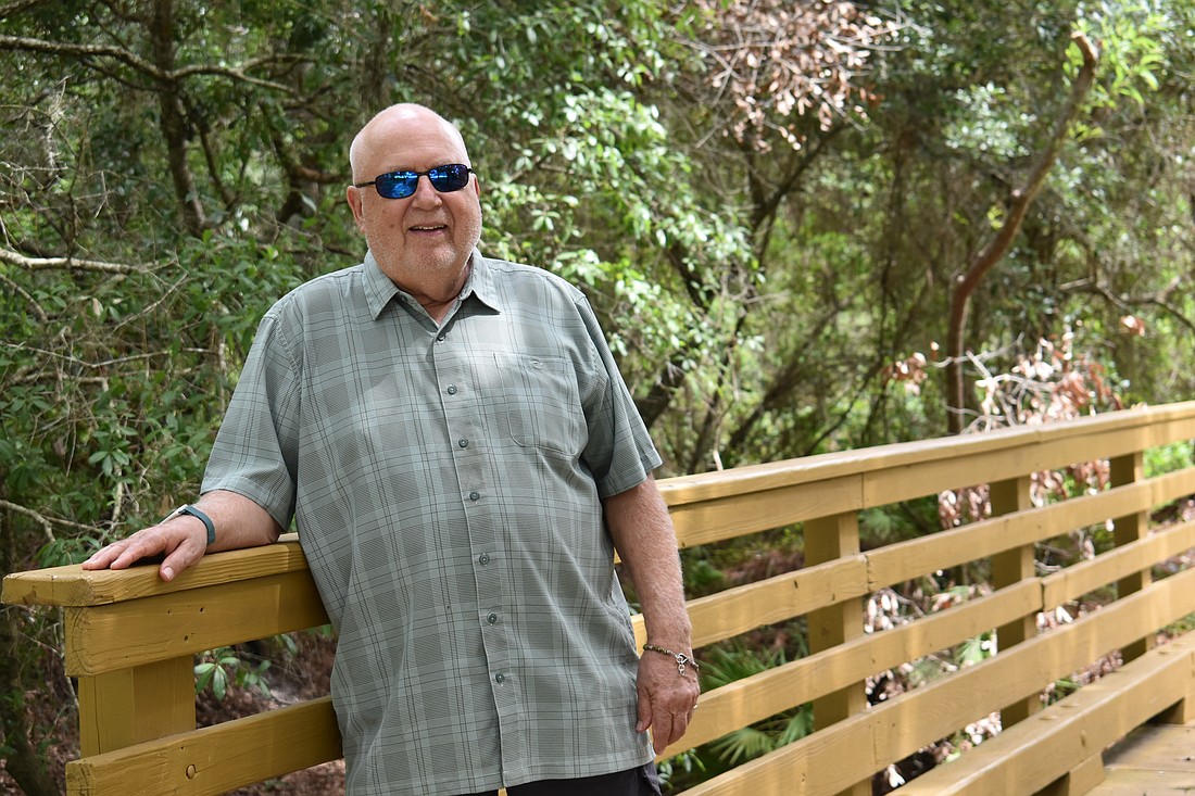 Cliff Kaplan is proposing this bridge in Greenbrook Adventure Park be transformed into a "rainbow bridge," a place where pet owners can pay tribute to their dogs, cats and birds after they die.