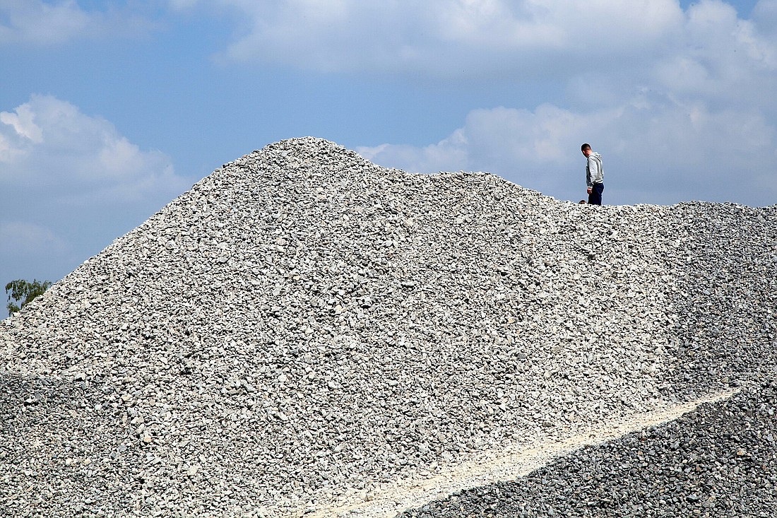 Crushed stone prices in Florida rose 15% from 2019 to 2022, according to a new study.