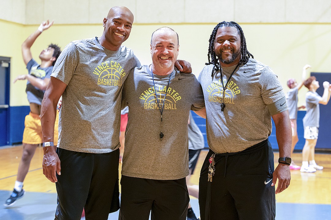 New Hall of Famer Vince Carter returns home to run his basketball academy for the 27th year