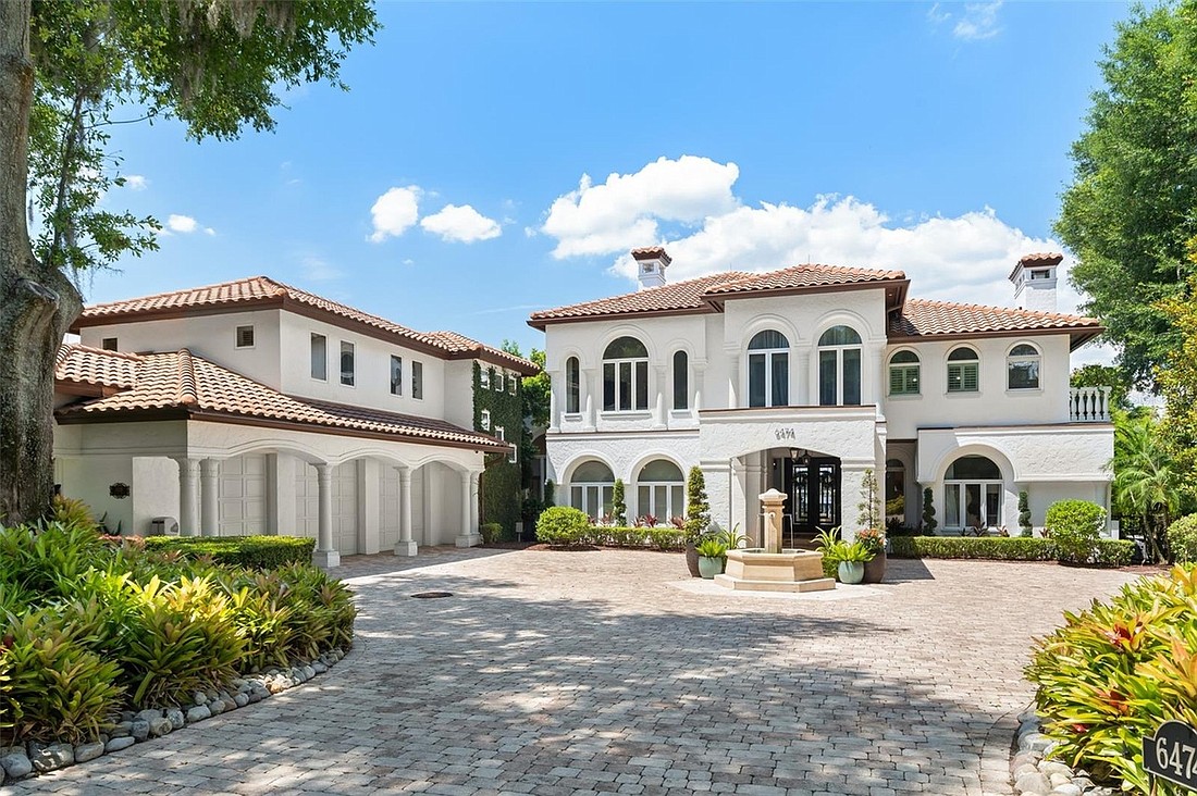 The home at 6474 Deacon Circle, Windermere, sold July 19, for $4,250,000.The six-bedroom, five-and-one-half-bath home is located adjacent to the Isleworth driving range and tennis center. The sellers were represented by Michelle Corbin, Isleworth Realty LLC.